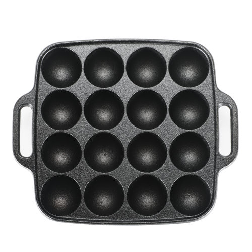 Commercial Chef 16 Cup Cast Iron Muffin Pan with Lid Wayfair